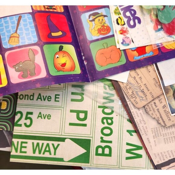 America & Dog-Themed Sticker & Paper Craft Lot Bundle Ephemera Scrapbooking - Picture 5 of 16